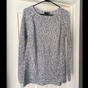 Black and white sweater